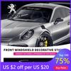 2026 Hot Car Sticker Car Front Windshield Stickers Front and Rear Decorative Decals Sticker For Peugeot 206 208 306 307 308 508 