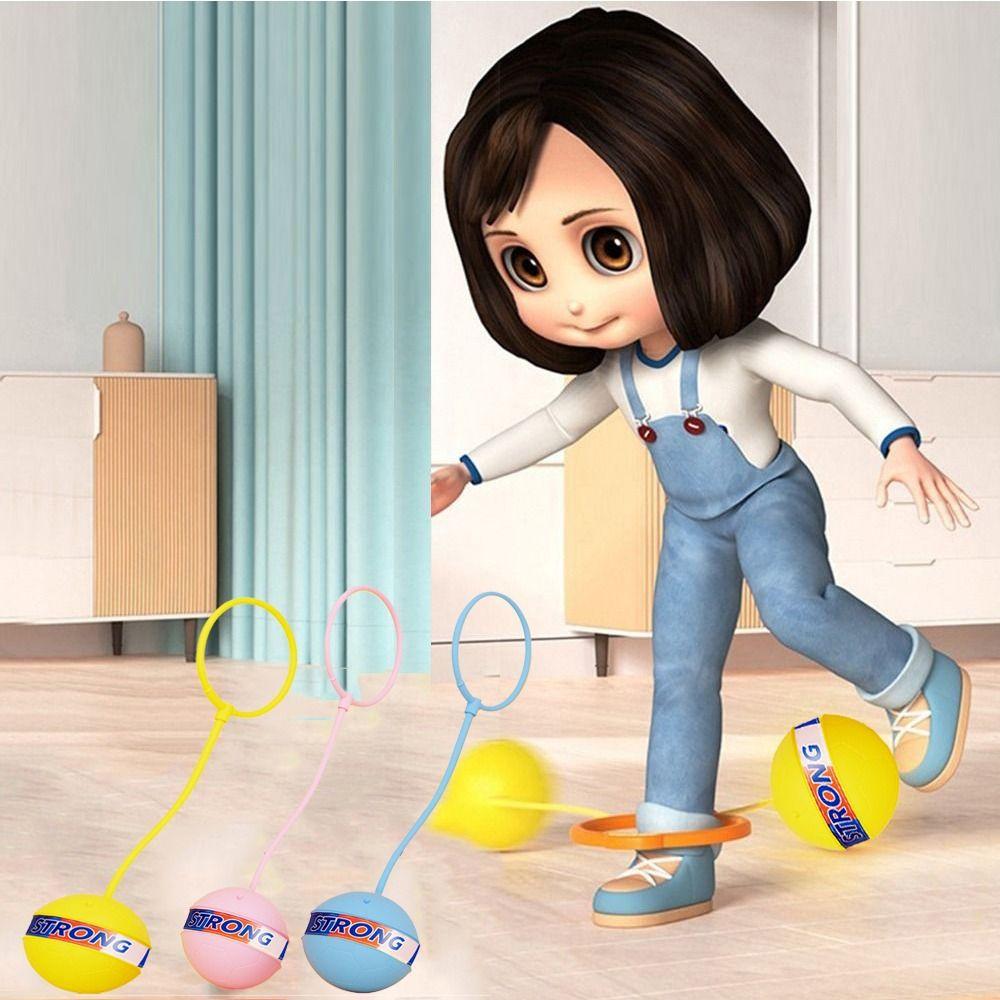 Мяч-обруч для ноги Светящийся мяч для прыжков на ноге Скакалки Спортивная скакалка Мяч Уличный игрушечный мяч