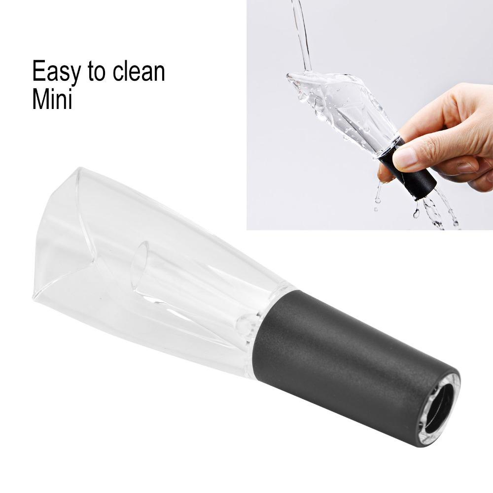 No Drip Wine Decanter Spout 2-in-1 Wine Aerator Dispenser Red Wine Aerating Pourer Wine Lovers