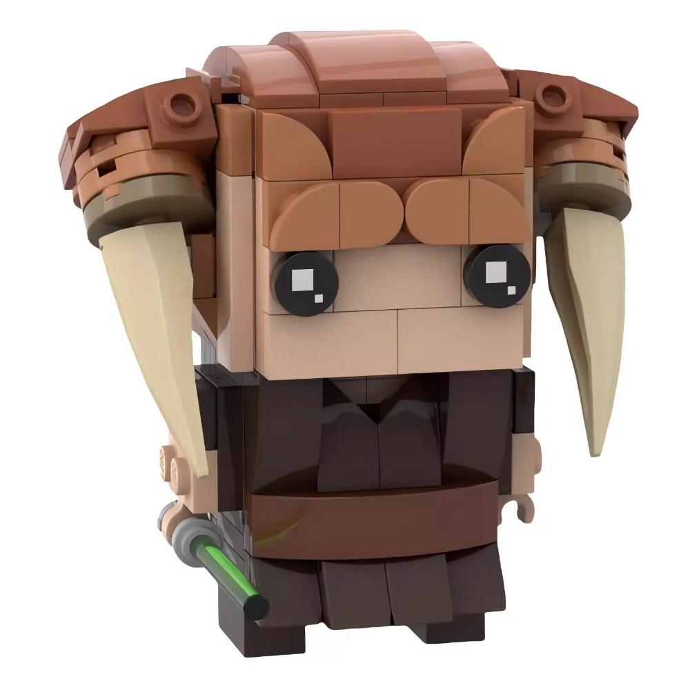 GSBAN Космические MOC Войны Фигурки Brickheadz из фильма Оби Мол Модель Конструктор Игрушки Для Детей Игрушка Детские Подарки Кирпичики