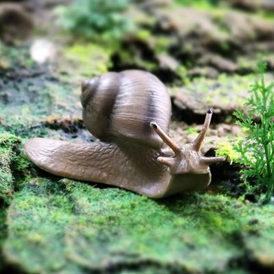Новая фигурка улитки, игрушка, мини-фигурки животных для феи, декор для микроландшафта, скульптура улитки, готический декор, статуэтка улитки