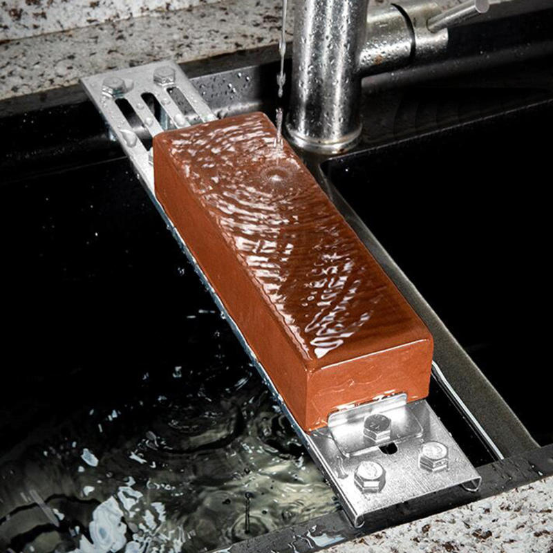 Нержавеющая сталь противоскользящий точилка инструмент регулируемый держатель точильного камня нескользящий для 12.6-18.11 в раковине бытовые кухонные принадлежности