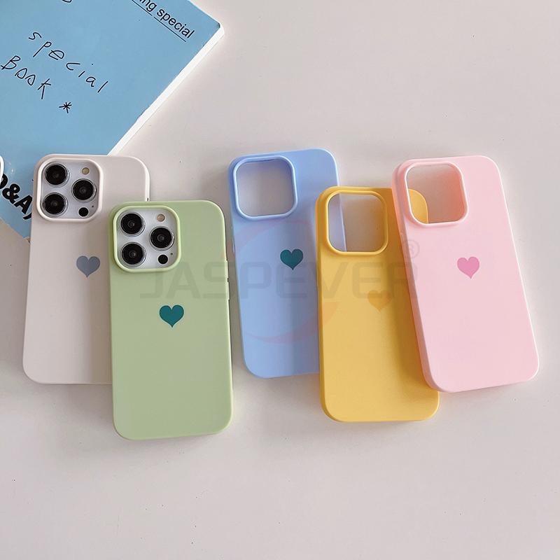 Модный матовый силиконовый мягкий чехол цвета конфет для iPhone 15 14 Plus 13 12 Mini 11 Pro Max SE 2022 2020 ультратонкая задняя крышка
