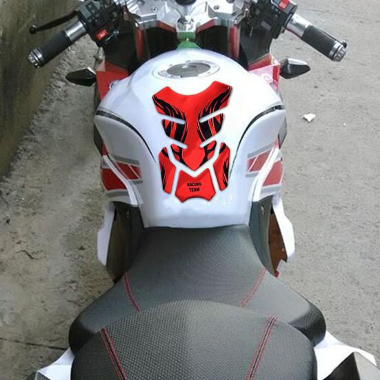 Универсальная 3D наклейка на бензобак мотоцикла, самоклеящаяся, сильная липкость, водонепроницаемая, легко наносится