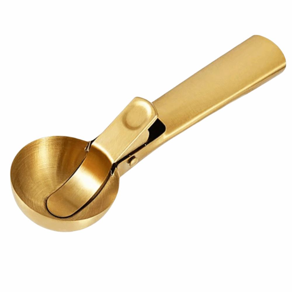 Stainless Steel Ice Cream Scoop Dual-Purpose Design Multifunctional Scoop Fruit Scoop Kitchen Use