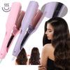 32mm Curling Iron Adjustable Temperature Curling Wand Fast Heating Ceramic Big Waves Hair Crimper for Beach Waves