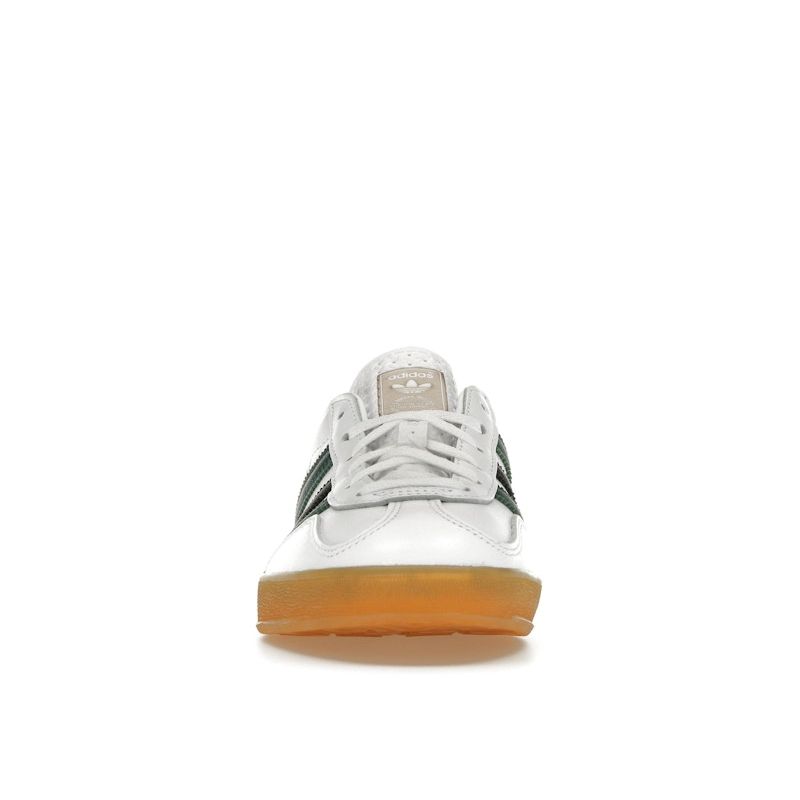 Adidas Gazelle Indoor White Collegiate Green Женские кроссовки Cloud-White Core-Black IE2957