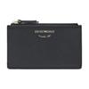 Emporio Armani Flat Horizontal Multi-Layer Card Holder Women Wallets Black EW003035AF19568UC-001