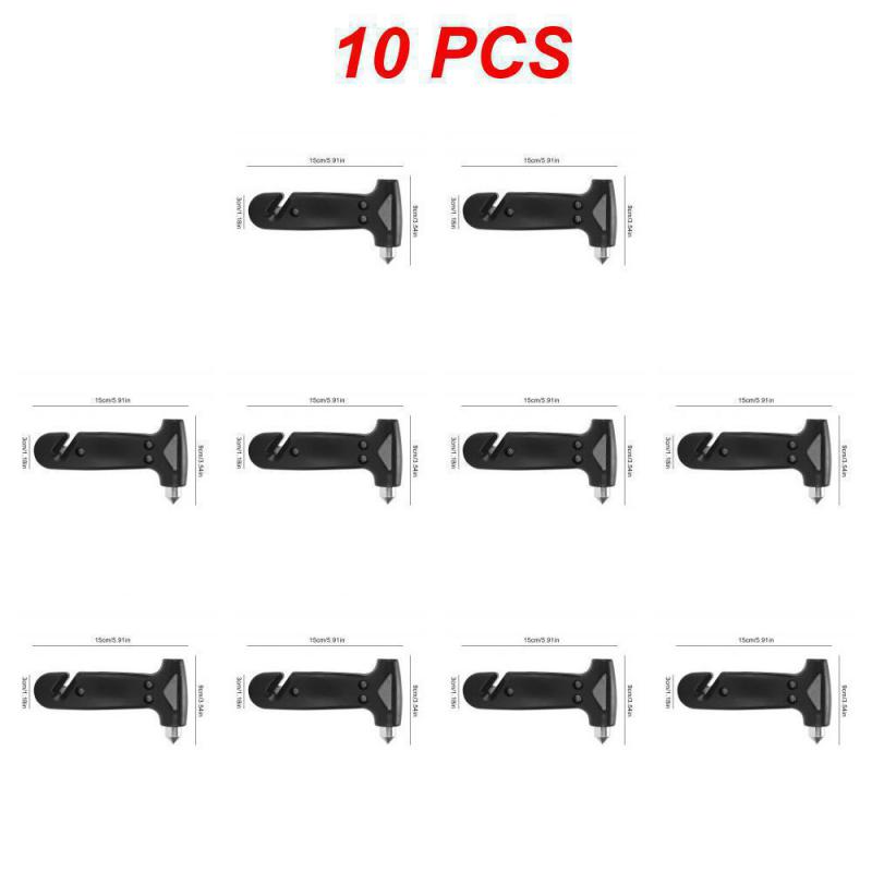 Новый автомобильный молоток безопасности, аксессуары для эвакуации из разбитого окна автомобиля, молоток для выживания с резаком для ремня безопасности, автомобильные инструменты для эвакуации