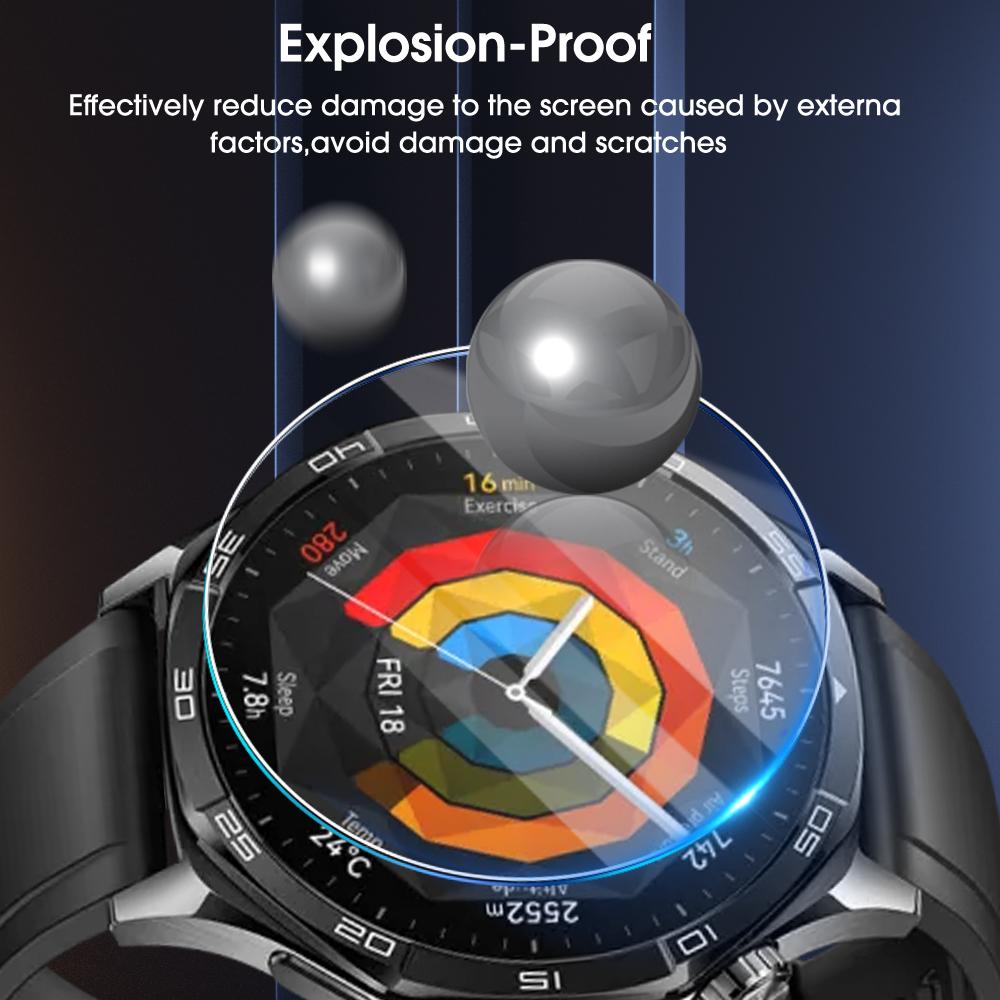 1-5 шт. Защитное закаленное стекло для Huawei Watch GT5 GT4 41 мм 46 мм HD Прозрачные защитные пленки для экрана для Huawei Watch GT 5 GT2 3 Pro