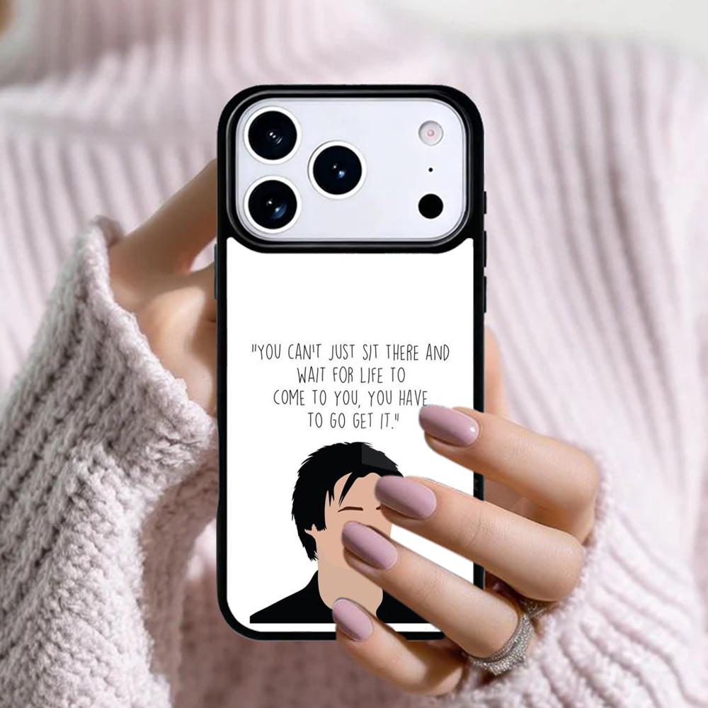 Чехол для телефона с цитатами из Дневников вампира для Apple iPhone 17 Air 16E 15 14 Plus 13 12 11 Pro Max Mini Funda Cover