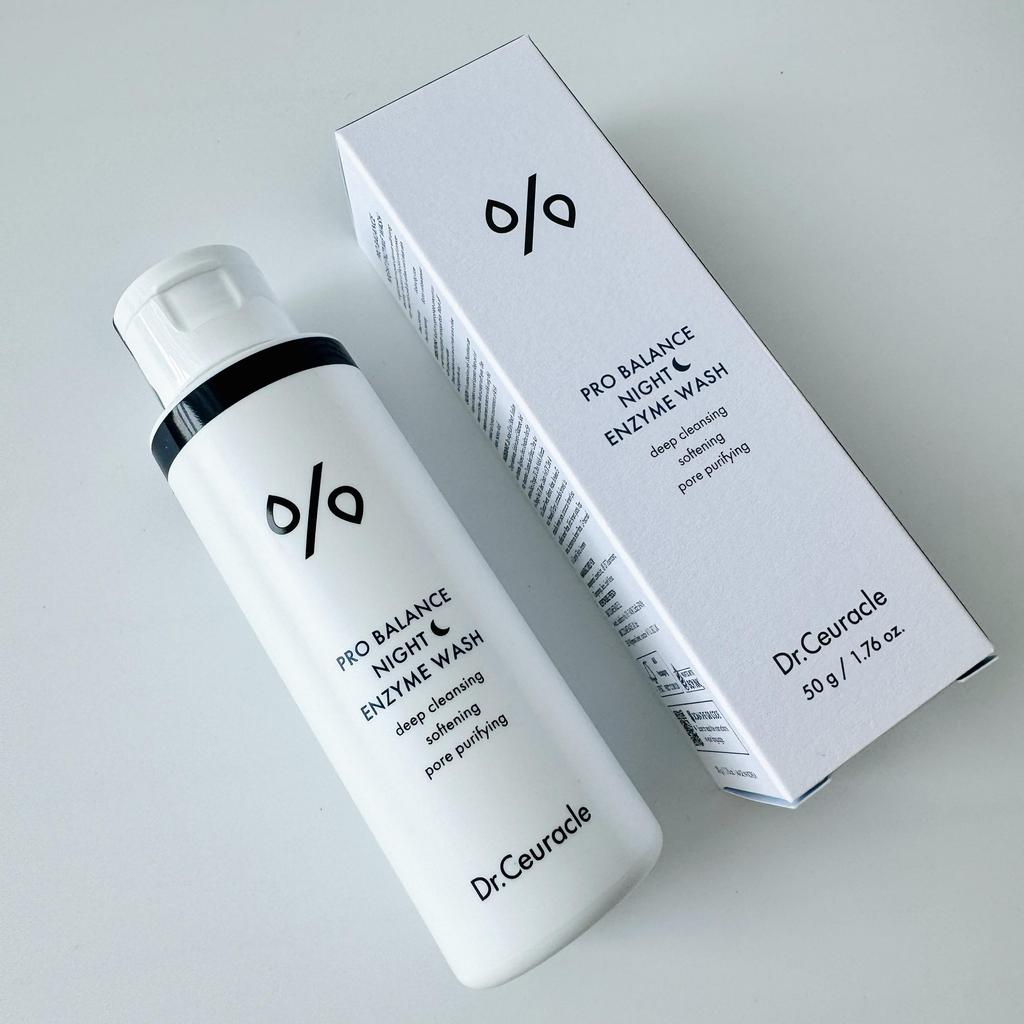 Dr.Ceuracle Pro Balance Night + Morning  Enzyme Wash 50ml + 50ml
