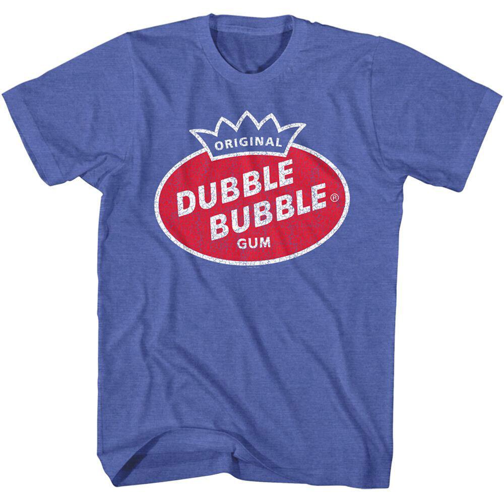 Футболка унисекс с логотипом Tootsie Roll Dubble Bubble Vtg Royal Heather