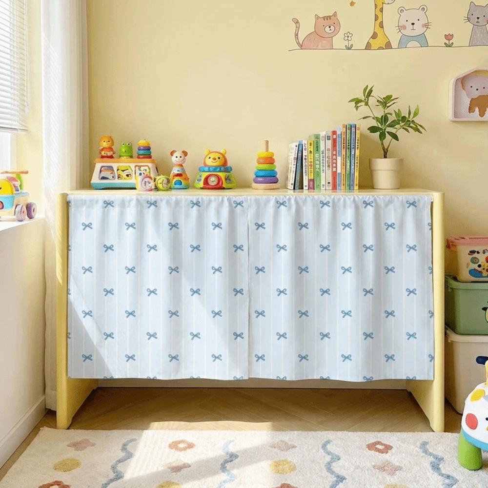 Dust-Proof Cabinet Cover Curtain Wear-resistant Shoe Cabinet Curtain Miscellaneous Cabinet
