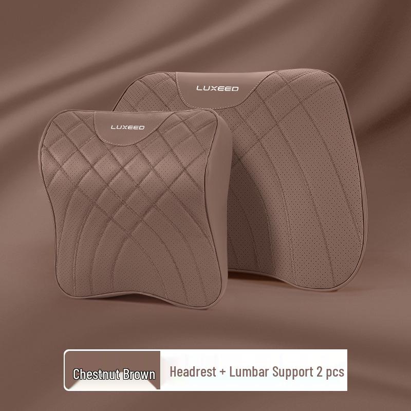 Zhiji R7/S7 All-Season Universal Neck Pillow with Aviation Headrest & Lumbar Support