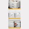 Child Safety Magnetic Drawer No Drilling Easy Installation Invisible Design Secure Drawer Lock Invisible Baby