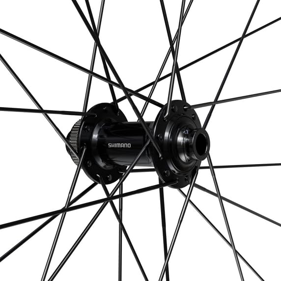 SHIMANO Колесо WH-RX180-TL-F12-700C, Center Lock 12 мм, Только переднее, Дисковое, E-Thru, OLD 100 мм, Tubeless, 700C,