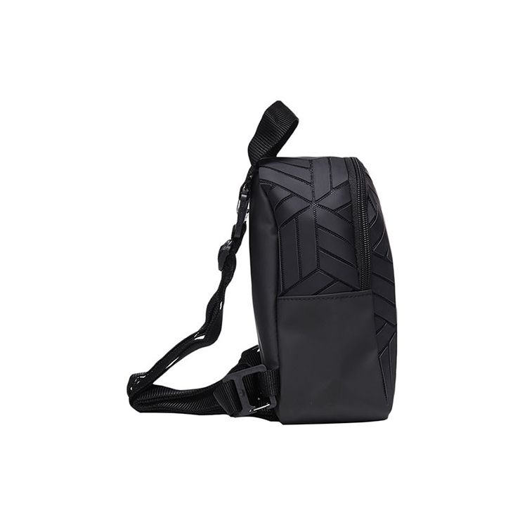 Adidas Originals X Issey Miyake Collaboration 3D Diamond Canvas Mini Backpack Women Backpacks Black EK2889