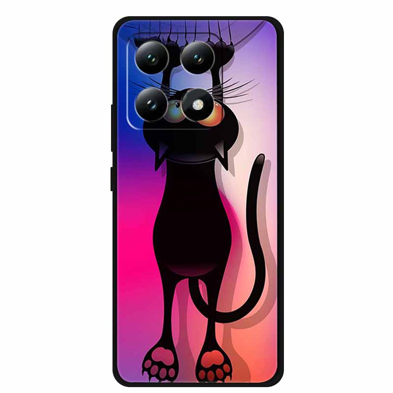 For Xiaomi 15T 5G Case Silicone Luxury Animal TPU Soft Printing Bumper for Xiaomi 15T Pro 5G Starry Sky Scenery Shockproof Cover