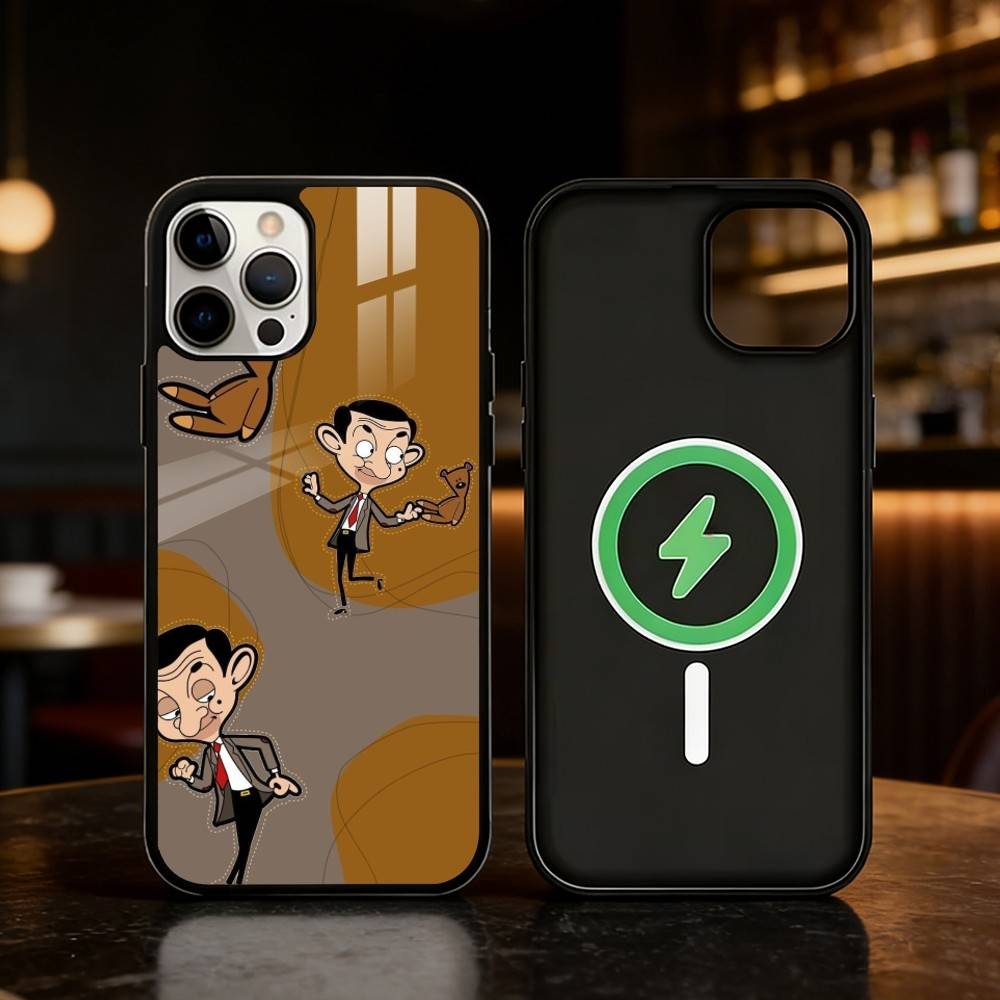 C-Classic M-Mr B-Bean Phone Case For iPhone 17/16/15/14/13/12/Plus/Pro/Max for Magnetic Wireless Charging