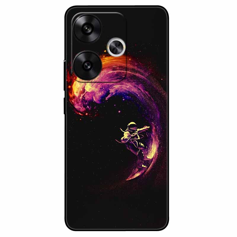 Чехлы для Xiaomi Poco F6 Мягкие силиконовые Защитные Модные ТПУ Задние крышки для телефона Для Xiaomi Poco F6 Pro/Redmi Turbo 3 ТПУ Чехлы