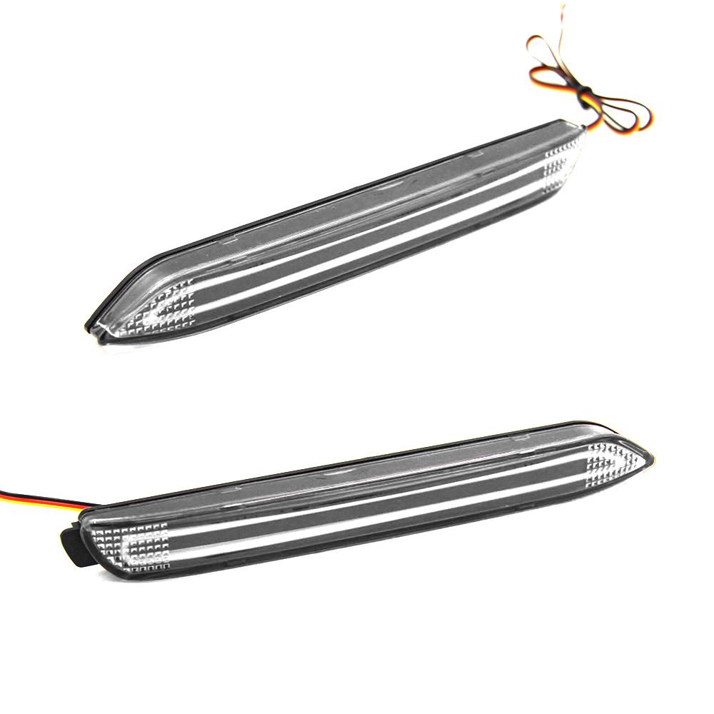 For TOYOTA CAMRY FORTUNER ALPHARD SIENNA LEXUS NX Rear Bumper Light Left Right Tail Brake Stop Lamp Reflector Lights Assembly