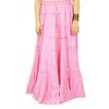 Beach Wear Cotton Skirt Long Maxi Boho Hippie Lace Women Clothing