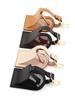 Creative Airplane Luggage Tag - Genuine Leather Pendant, Solid Color Design