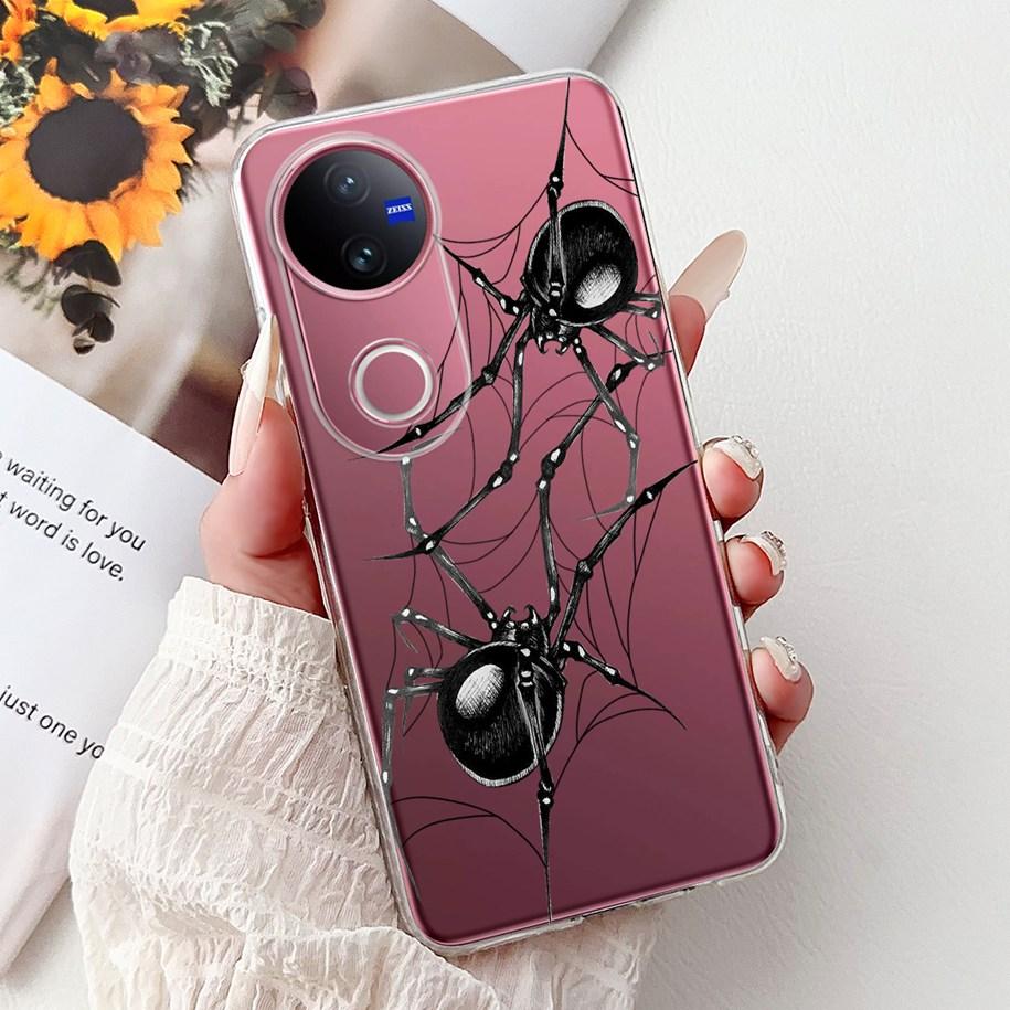 For Vivo V50 Case V2427 Phone Case 2025 New Fashion Butterfly Silicone Soft Cover For Vivo V50 Lite VivoV50 5G Shockproof Bumper
