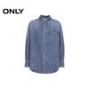 ONLY Women's Asymmetric Patch Pocket Denim Jacket