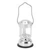 Portable Candle Lantern Lamp Hanging Tea Light Candle Holder Lantern for Indoor Outdoor Camping Night Fishing Silver