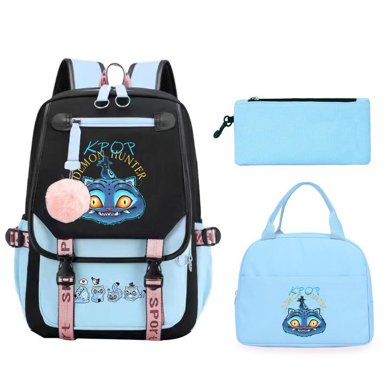 Animation Cartoon Peripheral Printing Children'S Backpack Male And Female Versatile Large-Capacity Student Schoolbag