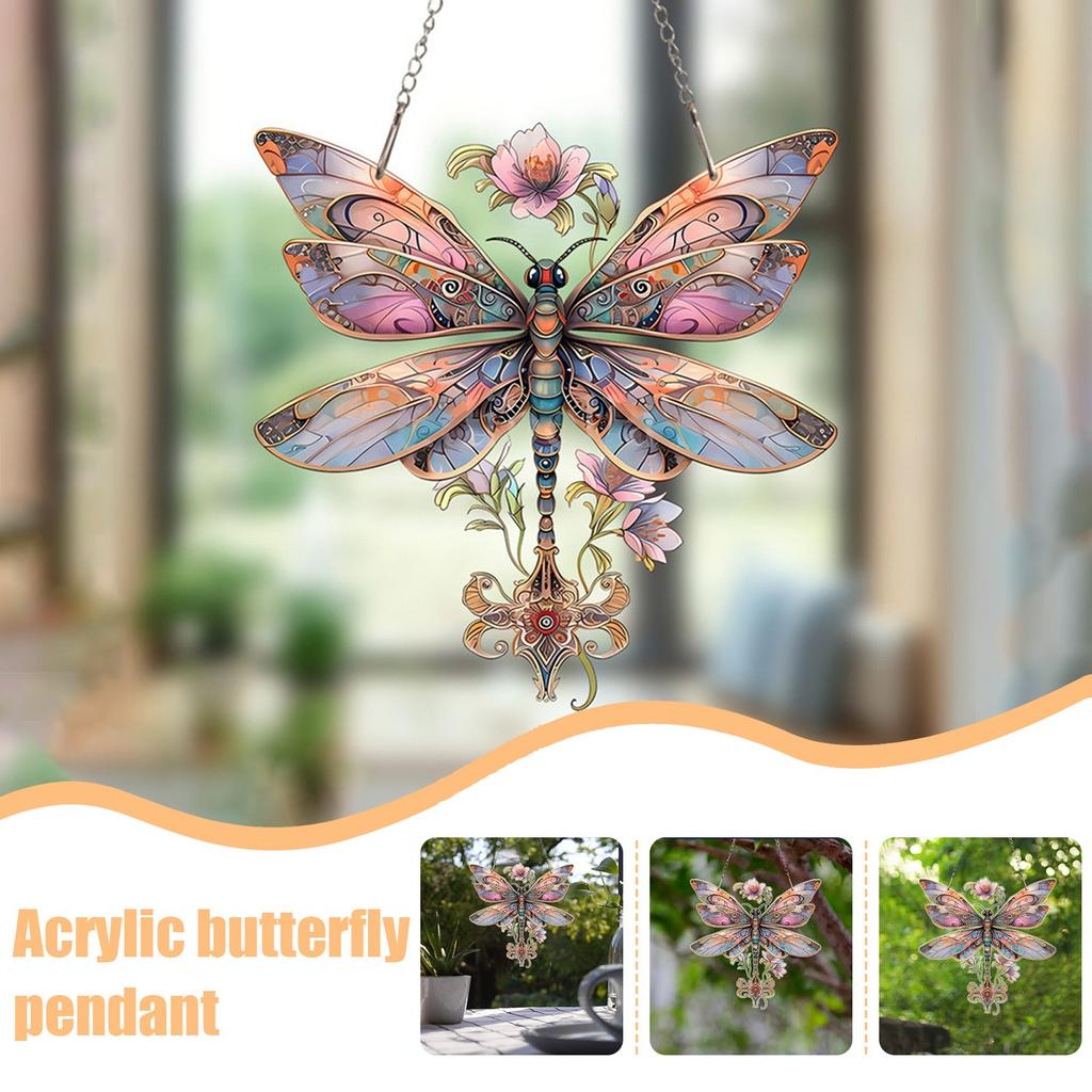Acrylic Flat Garden Decorative Sun Catchers Decorative Pendant, Interesting Animal Pendant