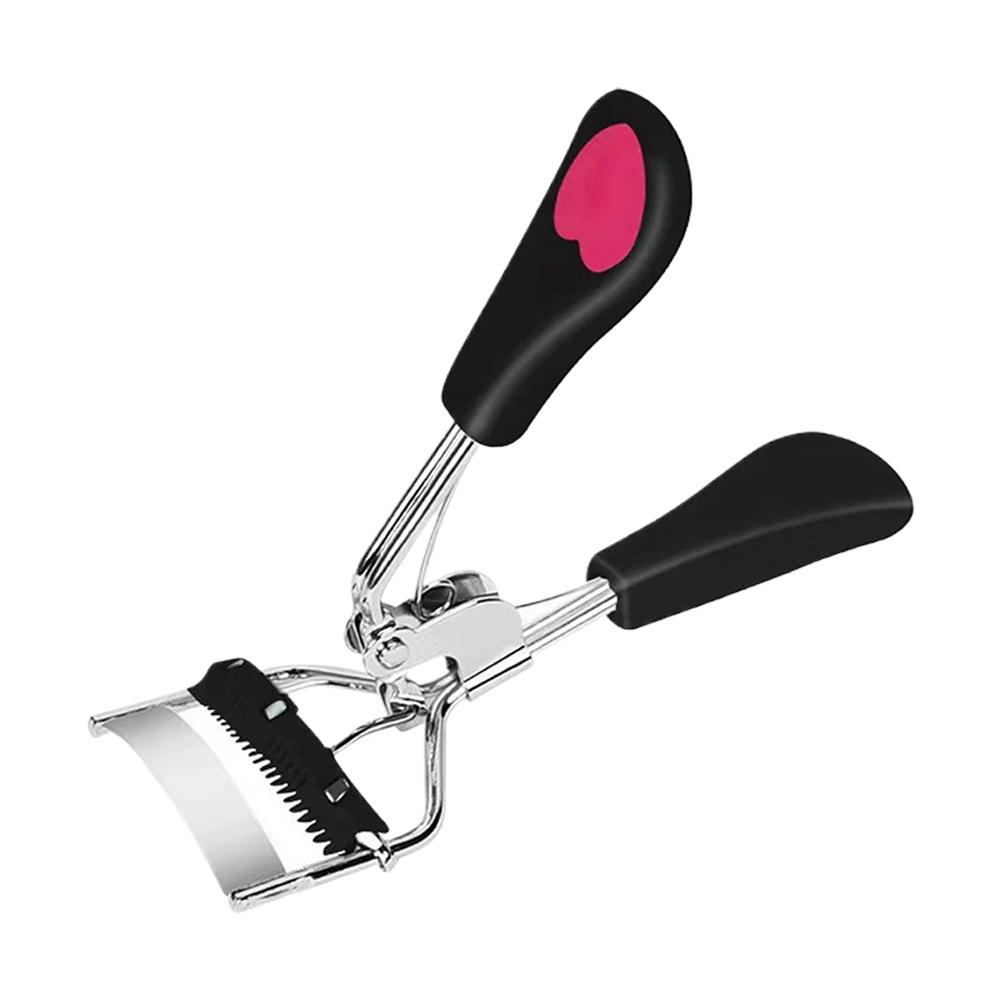 Eyelash Curler with Built-in Comb for Natural Sunflower Lash Wide Angle Eyelash Clamp Portable Eye Makeup Tools