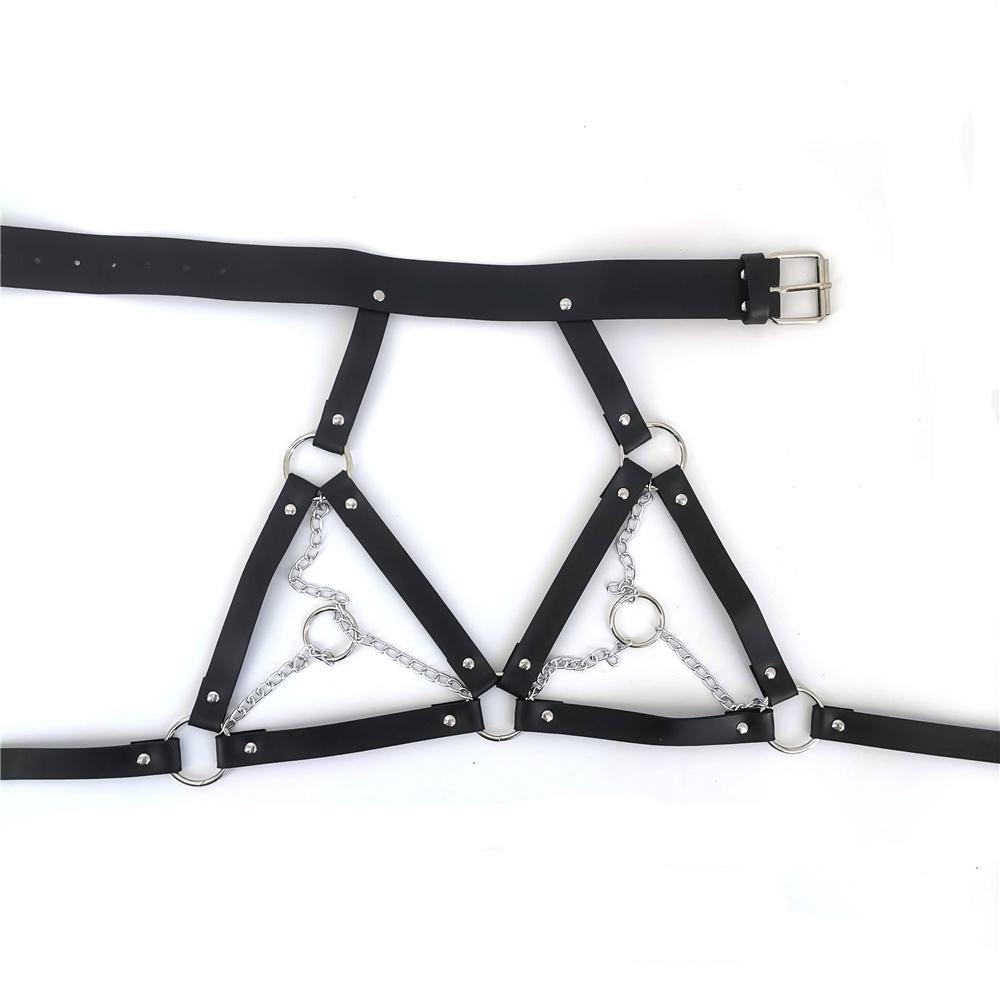Body Harness Bondage Lingerie Harness Belt Leather Lingerie Sex Toys for Couples Sex Games BDSM Stockings Fetish Wear