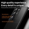 Подходит для чехла для мобильного телефона Samsung S25ULTRA S24PLUS Встроенный магнитный узор из углеродного волокна ТПУ Противоударный защитный чехол