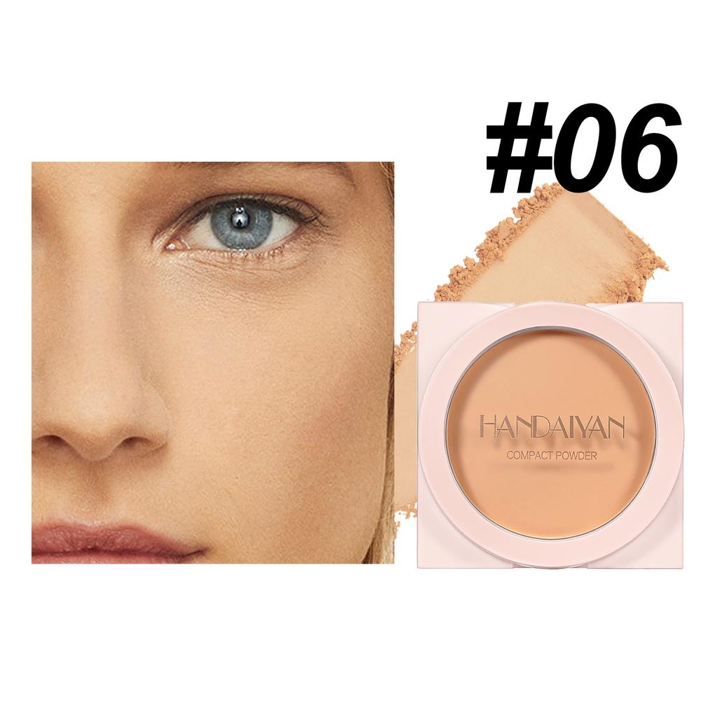 Oil Control Finishing Powder Light Breathable Hide Pores Waterproof Sweat-proof Wet and Dry Matte Powder Face Makeup