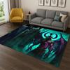 Demon Hunter Arthas World of Warcraft WOW Game Carpet Rug for Bedroom Living Room Sofa Doormat Home Decor,Area Rug Non-slip