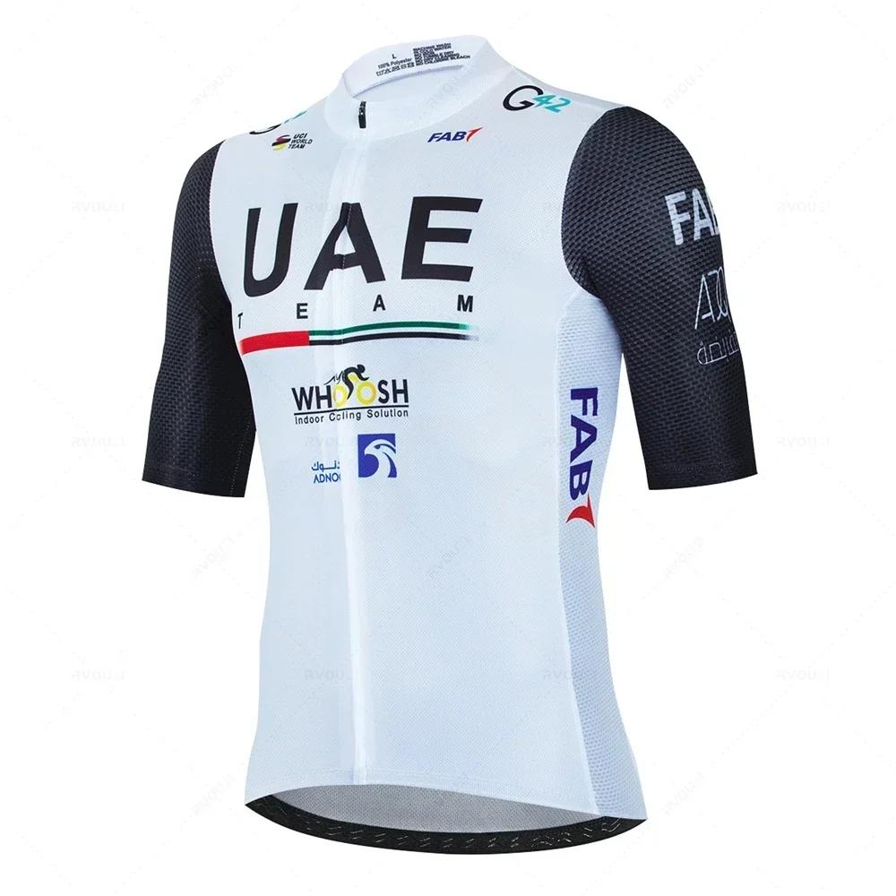 Новый комплект Pro Team 2025 Uae Cycling Jersey для мужчин, летняя велосипедная горная форма, Ropa Ciclismo, майка для мужчин, велосипедный костюм