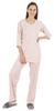 Inkmeso Solid Nightwear Set W  Pyjama For Women Cotton Nightwear 2 Pcs