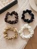 1/4 Pcs Fashion Exquisite Diamond Small Intestine Elastic Hair Bands For Women Girls Party Hair Accessories