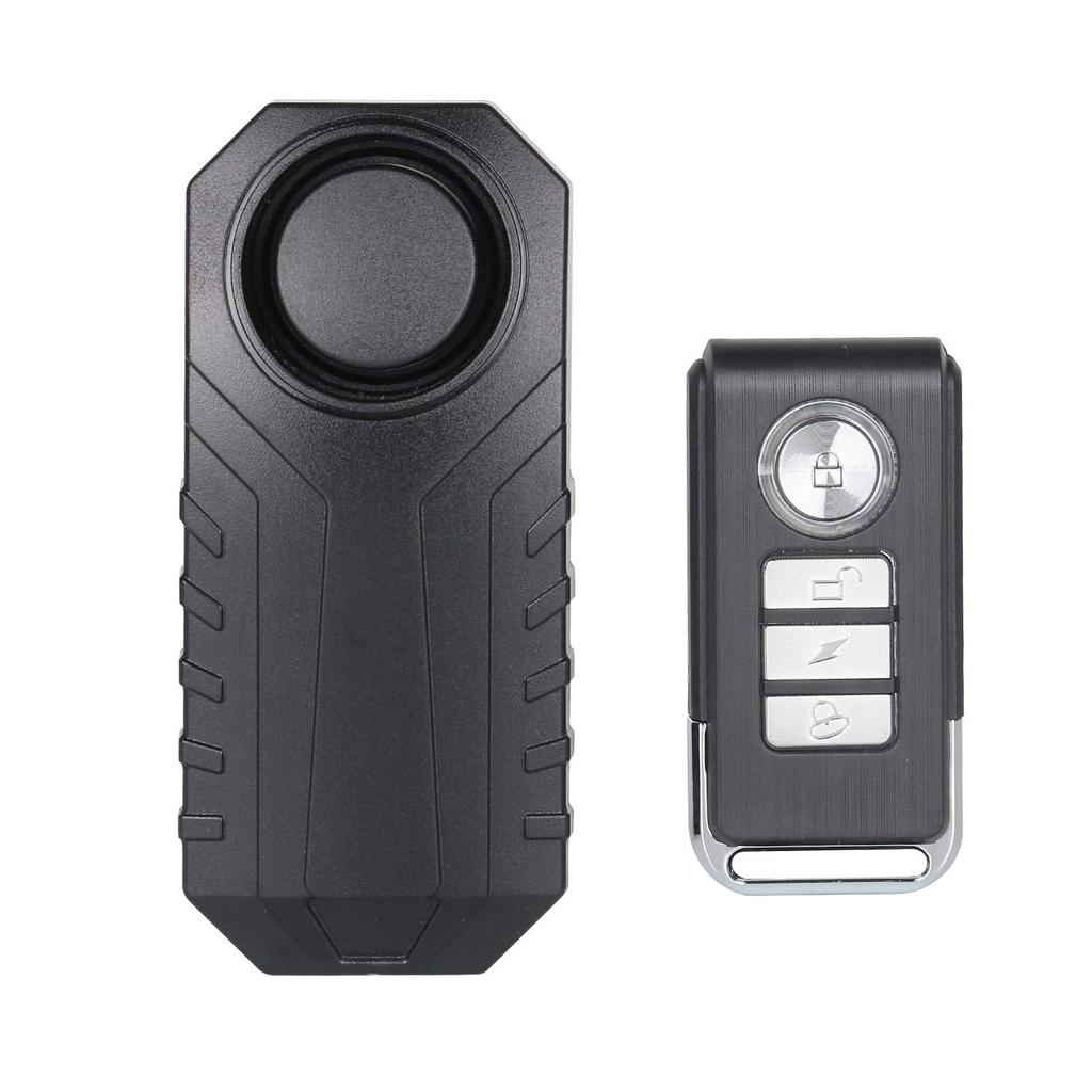 Lancoon велосипедная сигнализация противоугонная для велосипеда мотоцикла автомобиля с дистанционным управлением 113 дБ супер громкая громкость (1 пакет)