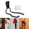 1 Set Power Tool Hanger with Screws Wall Mount Heavy Duty Iron Strong Load Bearing Garage Gardening Electric Tool Water Hose Storage Rack Hook Holder