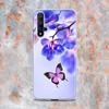 Милый модный силиконовый чехол с бабочкой для Honor 20 20S 20E 8 8A Prime 8X MAX 8C 8S 7A 7C 7S Pro Phone Case