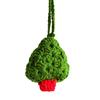 1 шт. Рождественские подвесные украшения шерстяные носки аксессуары ручная вязка сумка подвеска