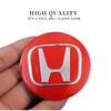 MPC4 4Pcs Car Accessories Wheel Hub Center Metal Decals Sticker For Honda Civic Fit Jazz Accord Pilot CRV Odyssey Passport City HRV