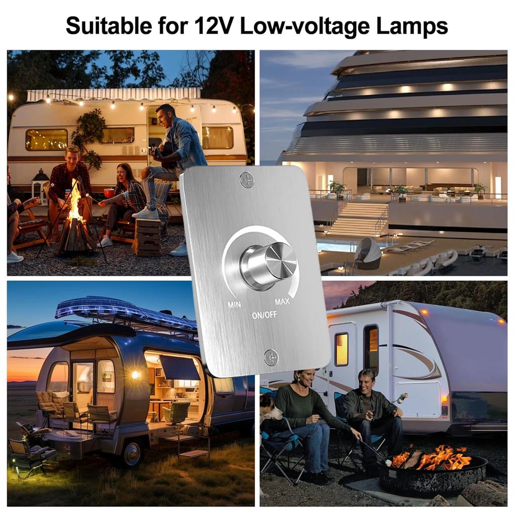 Светодиодный диммер 12 В ШИМ с 3-проводным переключателем. Модернизация пластикового диммера для плавного управления затемнением в лодках, грузовиках, караванах.