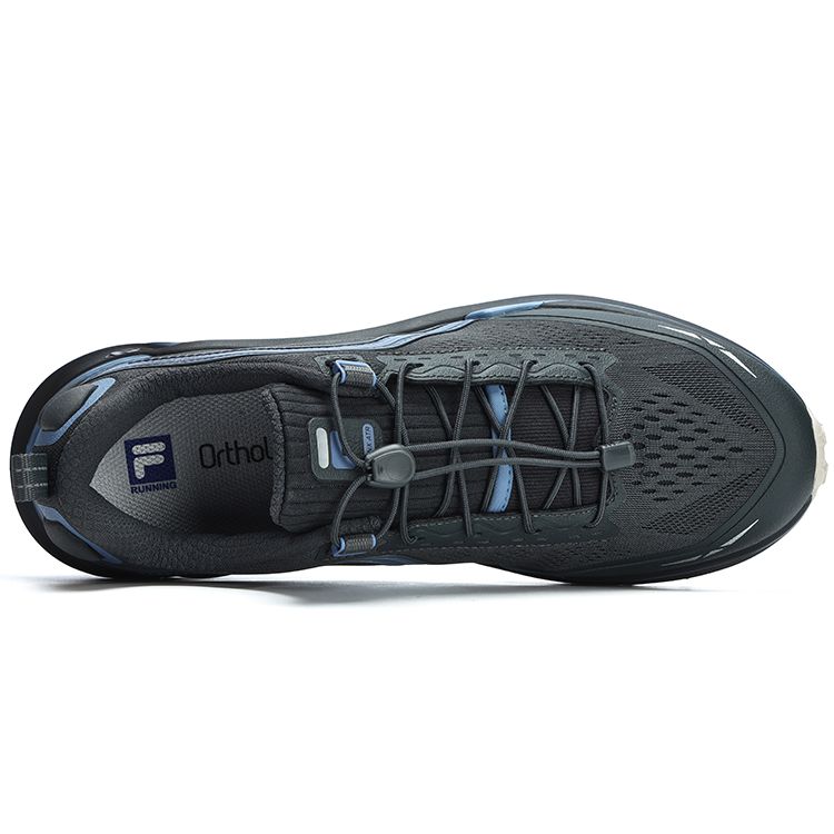 Fila 3A LYNX ATR Удобные Поддерживающие Амортизирующие Низкие Кроссовки для Трейла, Марафона, Тренировок, Бега Мужские кроссовки Серо-синие A12M311207FDI