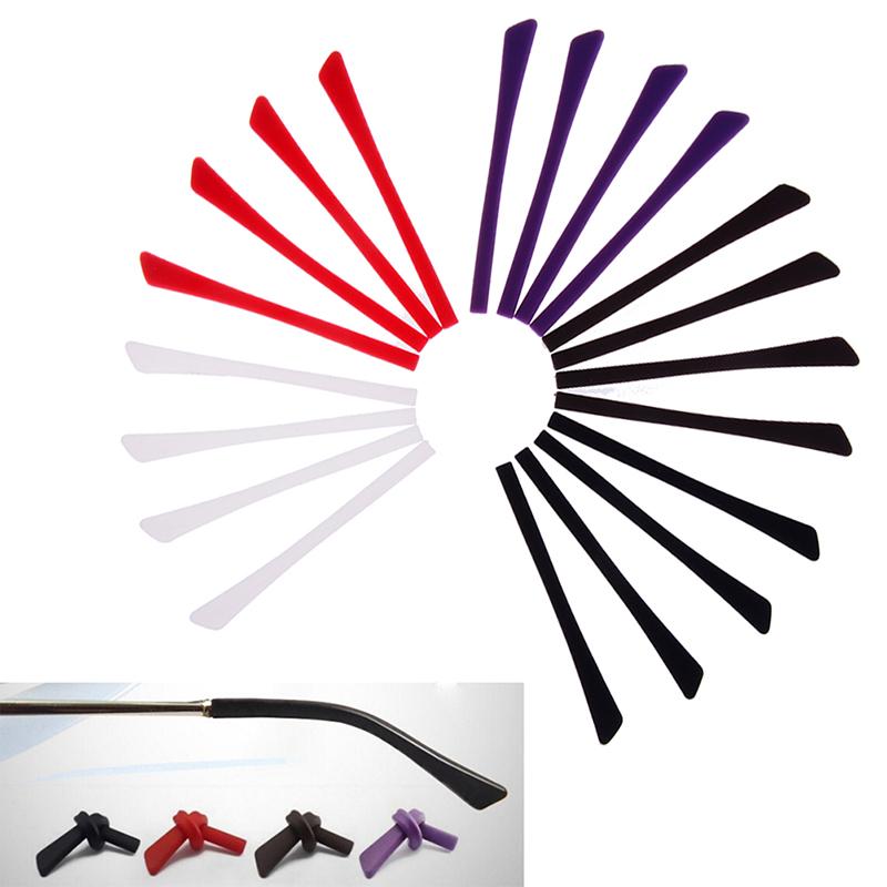 2 пары силиконовых держателей, крючок для очков, противоскользящий держатель для очков, держатель для очков