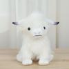 Highland Cow Stuffed Animals Plush Toy Fluffy Bull Animal Doll Soft for Kids Christmas Gift